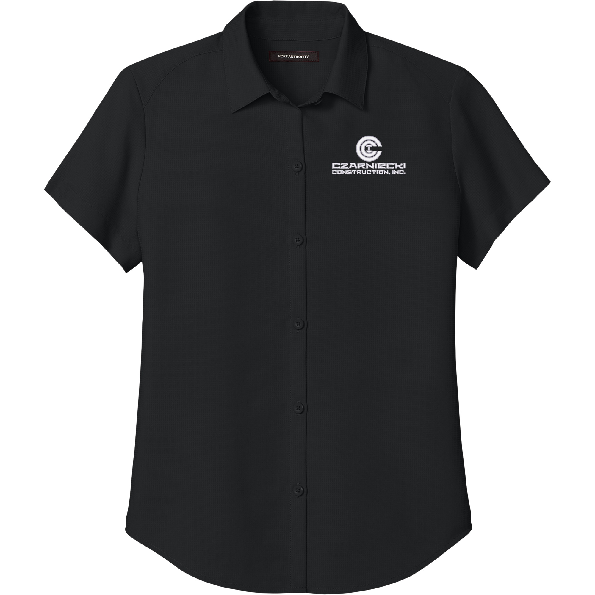 Ladies Short Sleeve UV Dockside Shirt