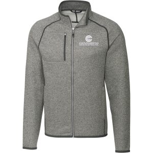 Cutter & Buck Mainsail Sweater-Knit Full-Zip Jacket