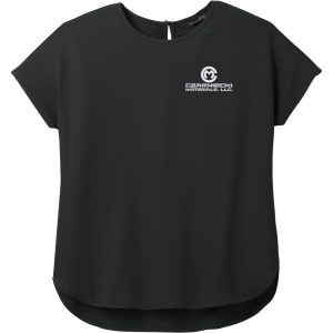 Mercer+Mettle Ladies Stretch Crepe Crew